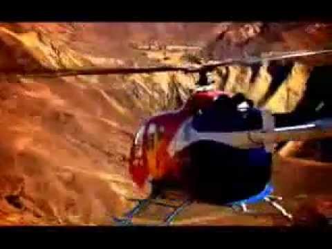 Awesome aerobatic helicopter Bolkow-105.