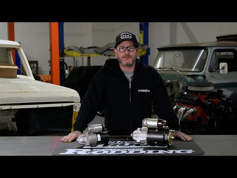 Why are Gear- Reduction compact starter vs conventional direct drive starter.