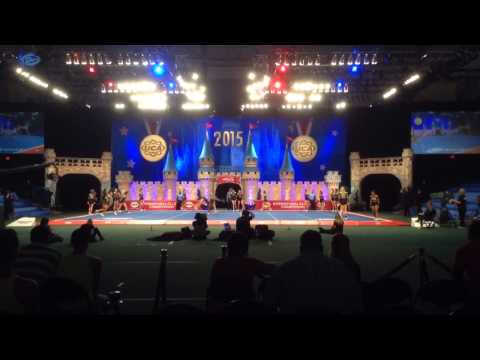UCA Nationals 2015 Twisters Allstars Senior Gold