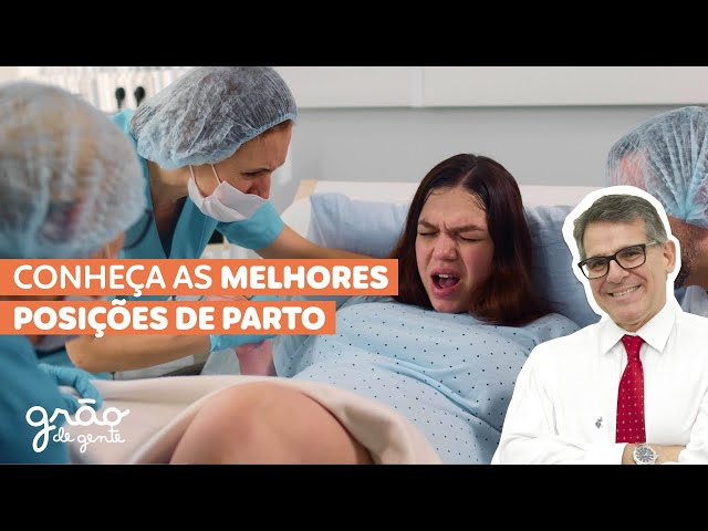 CONHEÇA AS MELHORES POSIÇÕES DE PARTO! 😱