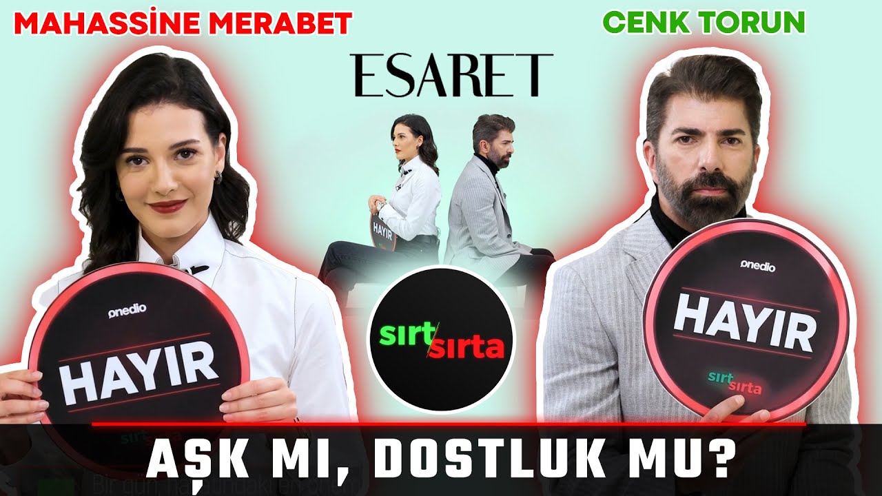 Mahassine Merabet ve Cenk Torun Sırt Sırta'da! Esaret Dizisi, Aşk