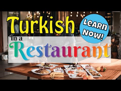 Turkish words in restaurants! #Turkish #Turkce #marcopolo #learn_turkish #turkish_pronunciation
