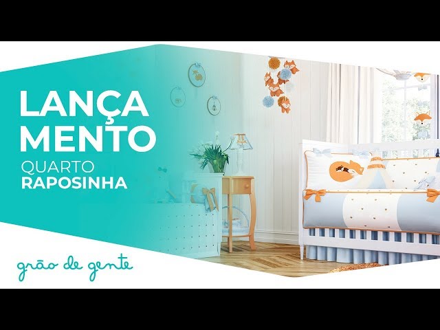 Quarto de Bebê Raposinha - Grão de Gente