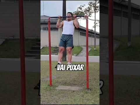Barra fixa padrão: Teste de aptidão física #TAF #Militar