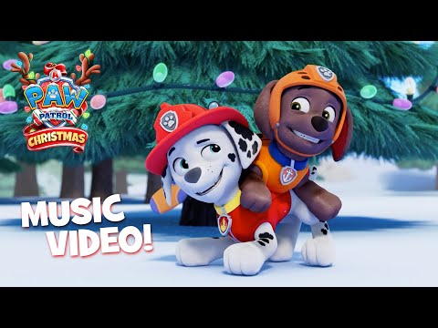 Christmas Eve Is Here! 🎄 | PAW Patrol Holiday Music Video | Songs for Kids
