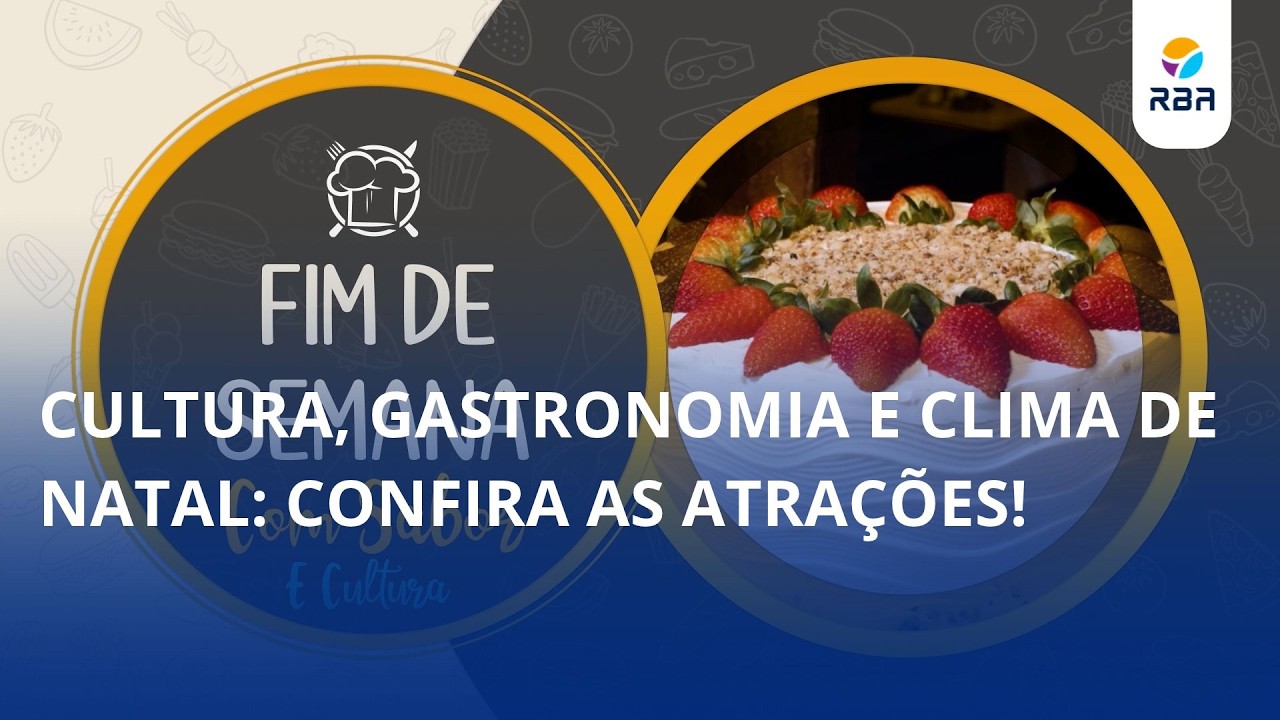 Cultura, gastronomia e clima de Natal: confira as atrações!