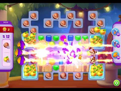 HomeScapes Level 3656 no boosters (14 moves)