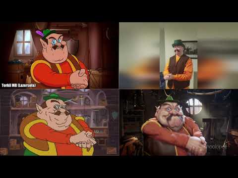 Morshu RTX ON vs Original vs Live Action vs reanimated Comparison / Сравнение четырёх моршу