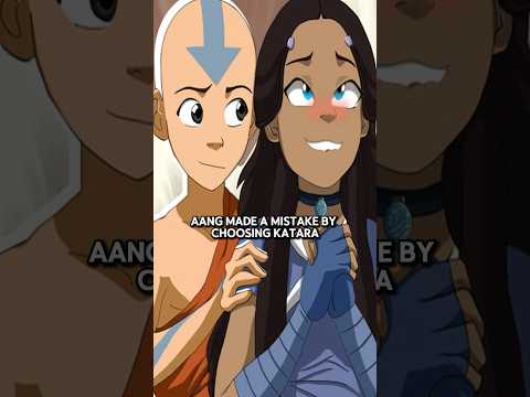 Aang made a mistake choosing katara #avatar #avatarthelastairbender
