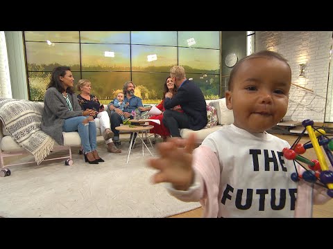 Här välkomnar Soraya sin man (!) till Nyhetsmorgons soffa - Nyhetsmorgon (TV4)