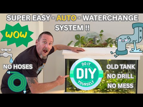 Game Changing Easy DIY Water Change Setup for Fish Tanks