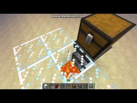 Minecraft- Redstone trash can (safe)