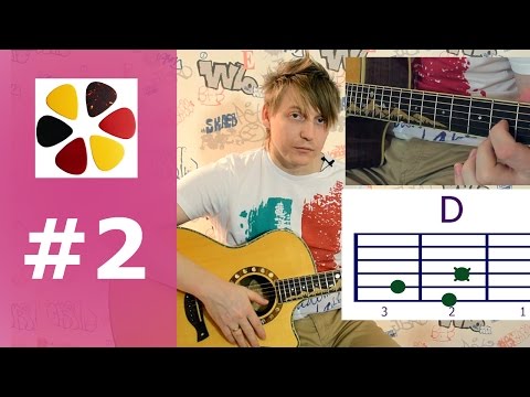 Guitar lessons for beginners (lesson 2) - learning how to play chords using the example of "Pack ...