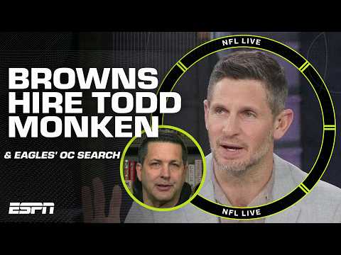 Dan Orlovsky: Todd Monken to Cleveland is a 'HUGE MISS' for Giants + Eagles' OC search 👀 | NFL Live