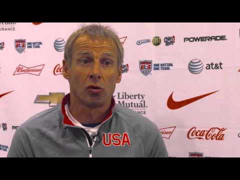#USMNT Head Coach Jurgen Klinsmann on Jozy Altidore