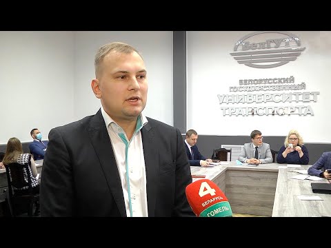 Начал работу обновленный состав Молодежного совета при Гомельском областном совете депутатов видео