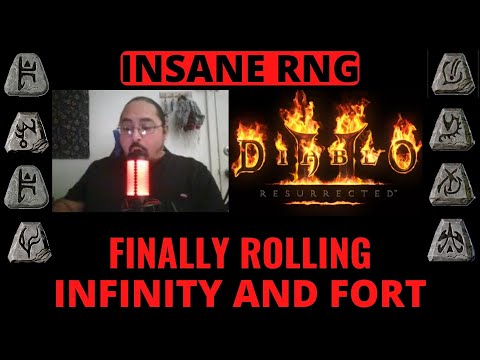 Diablo 2 Resurrected. D2R Online Rolling Perf Ed Infinity And Not Knowing At First And Rolling Fort