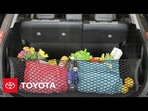 Cargo Net Organizer - "Stretch the Net" - Accessories | Toyota