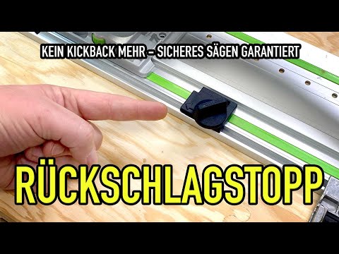 KEIN KICKBACK MEHR beim Sägen mit deiner Festool Tauchsäge #mikeknowsbest - Mikes Toolshop
