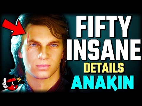 50 INSANE DETAILS About Anakin in Star Wars Battlefront 2