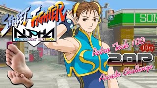 StreetFighter Alpha | Retro Tech 100 20p Arcade Challenge