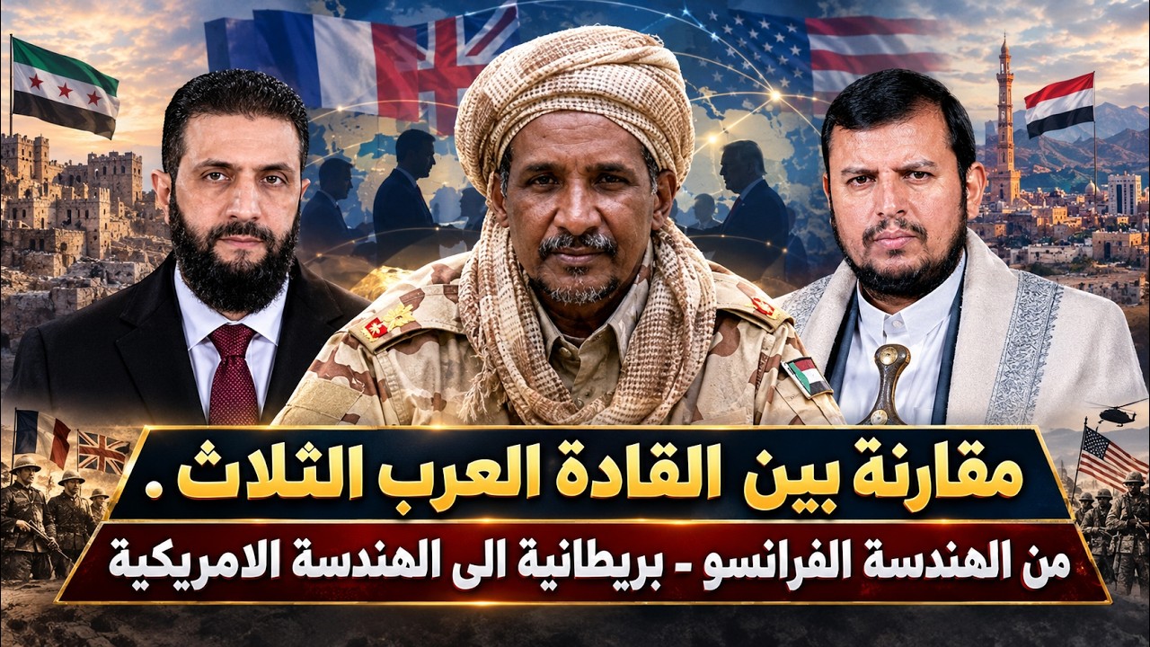 مقارنة بين القادة العرب الثلاث . من الهندسة الفرانسو ـ بريطانية الى الهندسة ا