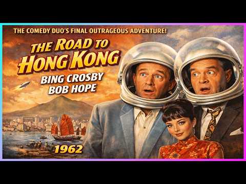 The Road to Hong Kong, Bing Crosby, Bob Hope, 1962 | Full Movie | Classic Hollywood Comedy