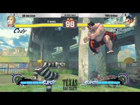 AB Joe Love vs TWG Arthur - Winner's Finals AE 2012 (Texas Bar Fights Round XIV)