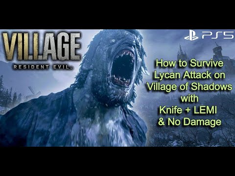 How to Survive the Lycan Attack on Village of Shadows - No Damage, No Infinite Ammo