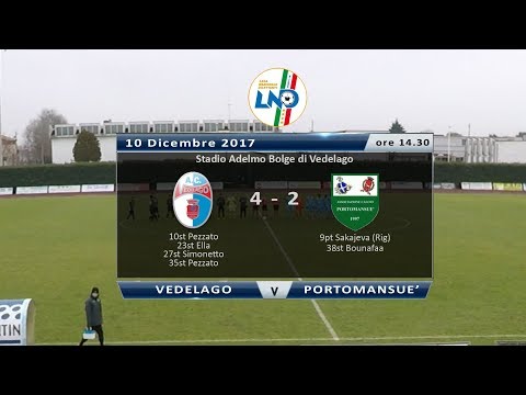 Campionato Promozione 2017-18 14a Giornata | Vedelago - Portomansuè | 10.12.2017