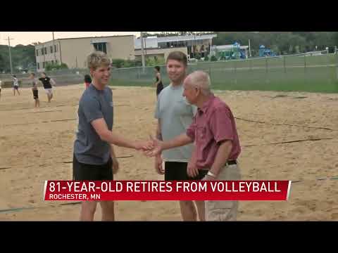 81-year-old Rochester man retires from 45-year volleyball career