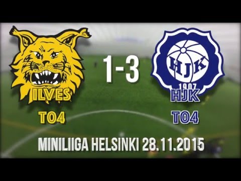Ilves T04 vs HJK 1-3 Miniliiga 28 11 2015