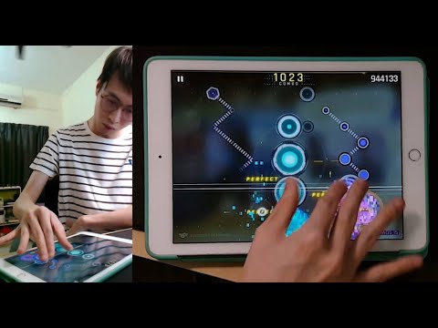 【World Record】One Hand Cytus 2 - Lv.15 Ascension to Heaven - Million Master !