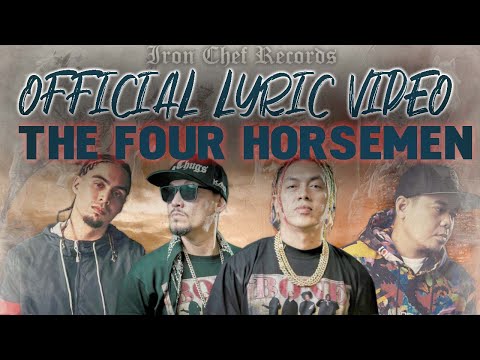 The Four Horsemen - Blaze n' Kane, Denial RC, Gloc-9 ( Official Lyric Video )