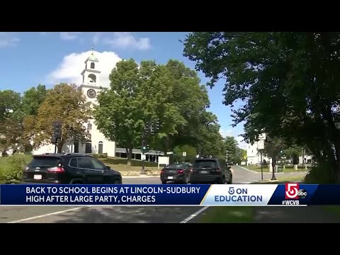 Students return to class in Lincoln-Sudbury High School