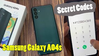 All Samsung Galaxy A04s Secret Codes (Hidden Menu)