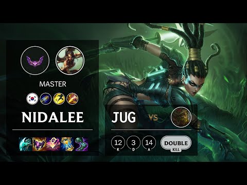 Nidalee Jungle vs Ivern - KR Master Patch 12.1