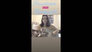 Amy Cimorelli Singing Lonely Girls By Lucinda Williams (Guitar Cover)