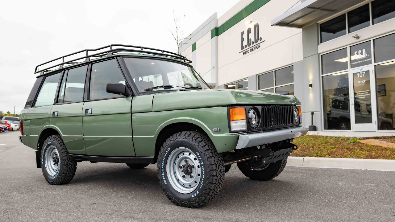 FIRST Drive (1990) Range Rover Classic | E.C.D. Automotive ...