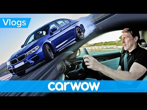 New BMW M5 2018 launch - join me for a first look at the car | Mat vlogs