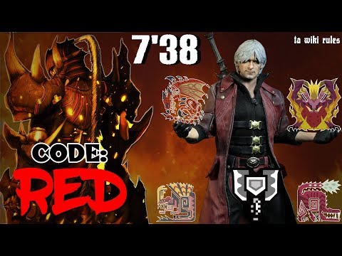 MHWorld PC - Code: Red | Solo [7'38] Charge Blade | TA