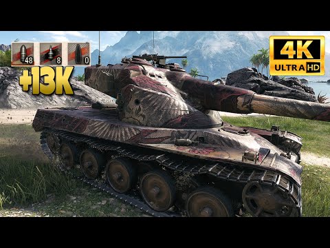 AMX 50 B: +13k damage with almost only AP - World of Tanks