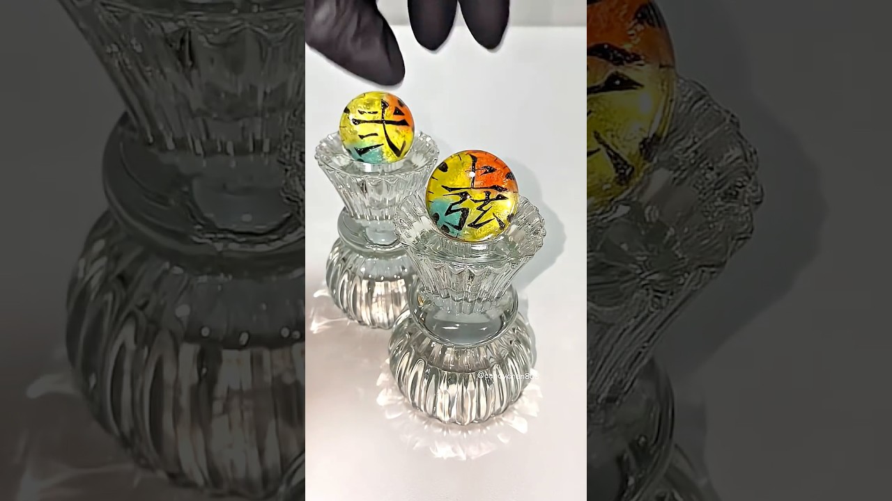 【飴細工】童磨の目玉飴でつくってみた🌈🍬 Doma’s  Eyeballs Made of Candy #鬼滅の刃 #無限城篇 #demonslayer