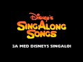 Disney Singalong Songs Sjung Med På Svenska Reklam Hyrfilm VHS