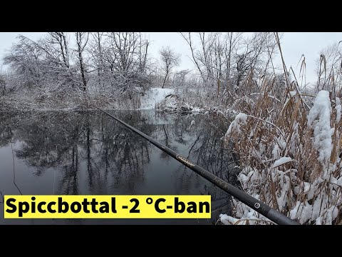 Spiccbotos peca a téli csatornákon