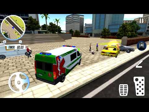 Ambulance Roof Jumping Game #1 -  Stickman Ambulance Roof Jumping - Gameplay hd