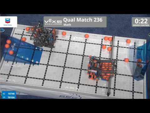 VEX Worlds 2016 - VEXIQ Middle School - Math - Qual 236 (10746 7010A) 113