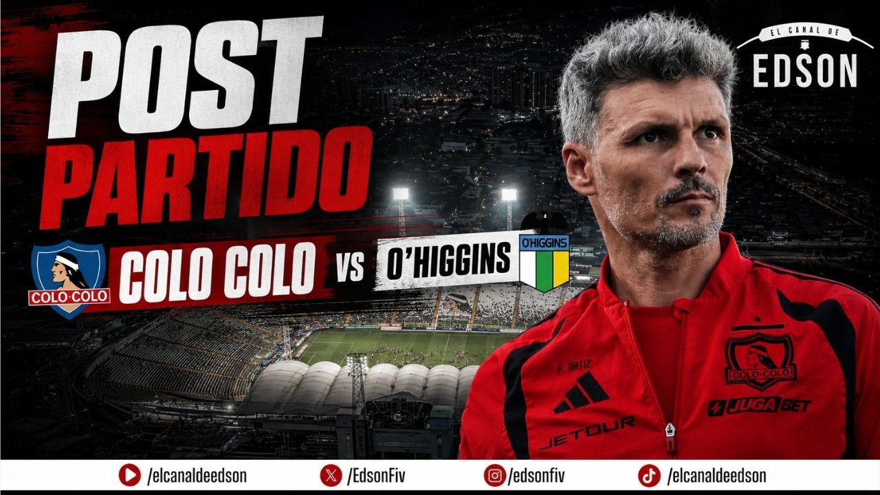 ⚪⚫ POST PARTIDO: COLO COLO VS O'HIGGINS EN DIRECTO DESDE EL MONUMENTAL ⚪⚫