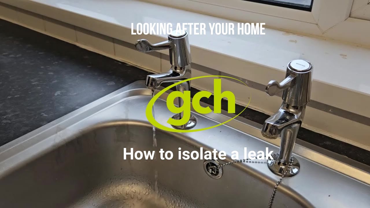 How to isolate a leak