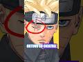 COMO BORUTO OBTUVO SU CICATRIZ Anime Naruto Boruto Borutotwobluevortex Narutoshippuden